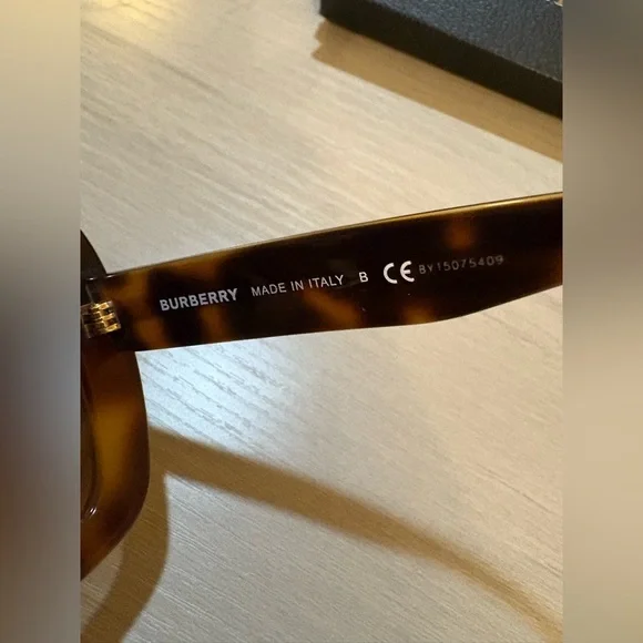 Burberry Tortoise Shell Sunglasses - Picture 7 of 13
